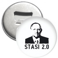 Flaschenöffner + Magnet - Stasi 2.0 Flaschenöffner + Magnet - Stasi 2.0