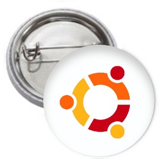 Ansteckbutton - ubuntu