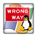 PC-Sticker - Wrong Way