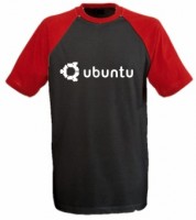T-Shirt - ubuntu - schwarz/rot T-Shirt - ubuntu - schwarz/rot