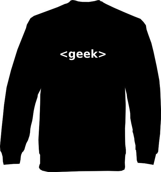 Sweat-Shirt - geek