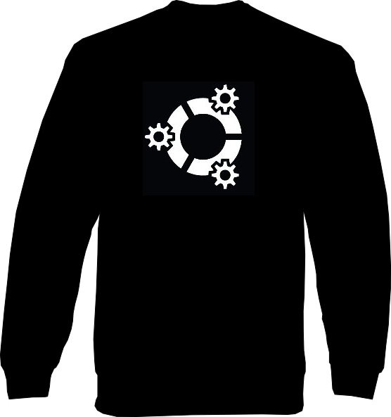 Sweat-Shirt - kubuntu Logo