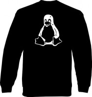 Sweat-Shirt - Tux Pinguin