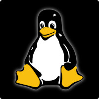 Tasten-Sticker - Pinguin - schwarz Tasten-Sticker - Pinguin - schwarz