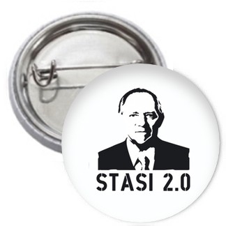 Ansteckbutton - Stasi 2.0