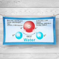 Dihydrogenmonoxid Strand- und Badehandtuch