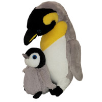 Pinguin mit Baby - 30 cm