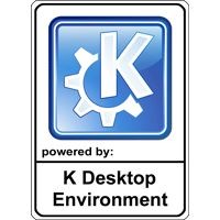 Notebook-Sticker - KDE Nr.1