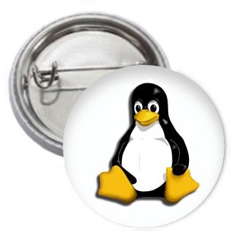 Ansteckbutton - Tux