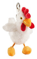 Schlüsselanhänger - Plüsch-Huhn